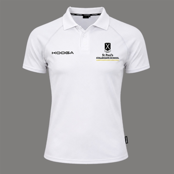 Polo golf shirt (white)