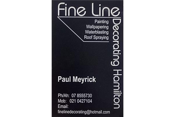 Fine Line Decorating