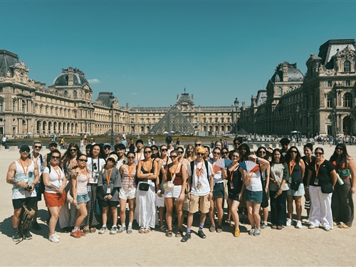 Europe inspires students through the Art, Literature and Culture Tour