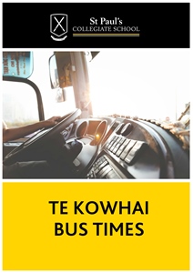 Te Kowhai Daily Bus Times