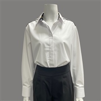 Girls' white blouse